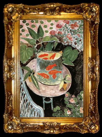 framed  Henri Matisse Goldfish, ta009-2